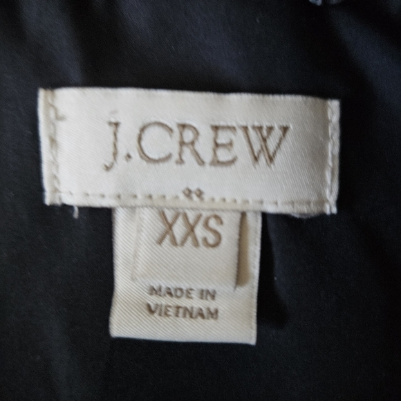 J Crew Womens Excursion Herringbone Printed Quilted Puffer Zip Front Vest Sz XXS - Picture 8 of 11